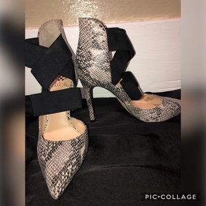 Vince Camuto Snakeskin Heels